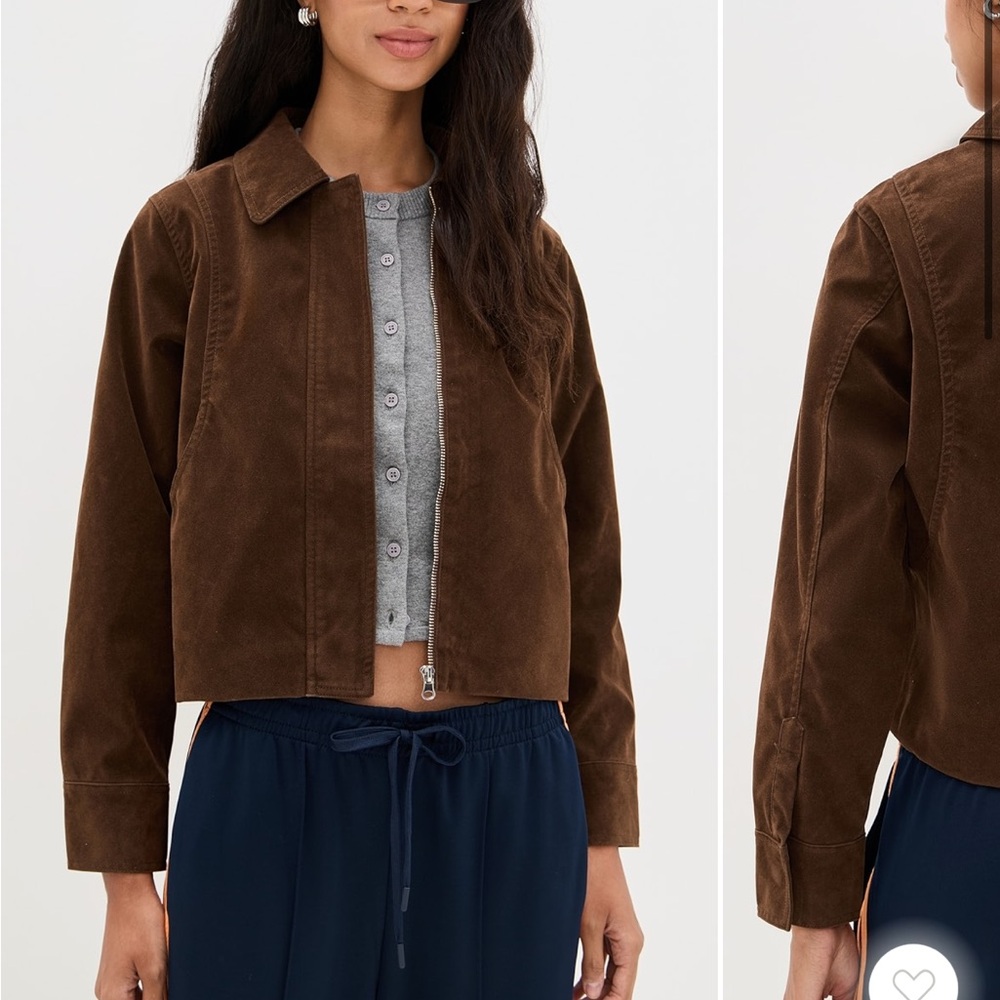 NWT Classic Brown Utility Jacket for Women